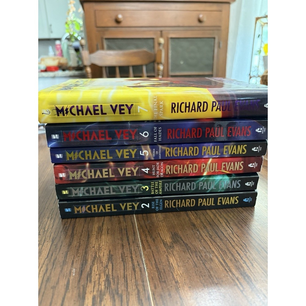 Michael Vey Series Books 2-7 Richard Paul Evans YA Sci-Fi Lot